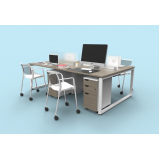 gaveteiro de mesa volante Paulínia