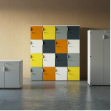 locker de madeira Araras