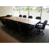 mesa de sala de reunião Ibiúna