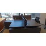 mesa ergonômica com regulagem de altura elétrica valor Campo Limpo Paulista