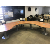 mesa para escritório planejado preço Lapa