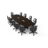 Mesa para Sala de Reunião Oval