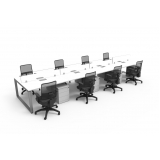 Mesa Plataforma com Gaveteiro Mesa Plataforma com Gaveteiro